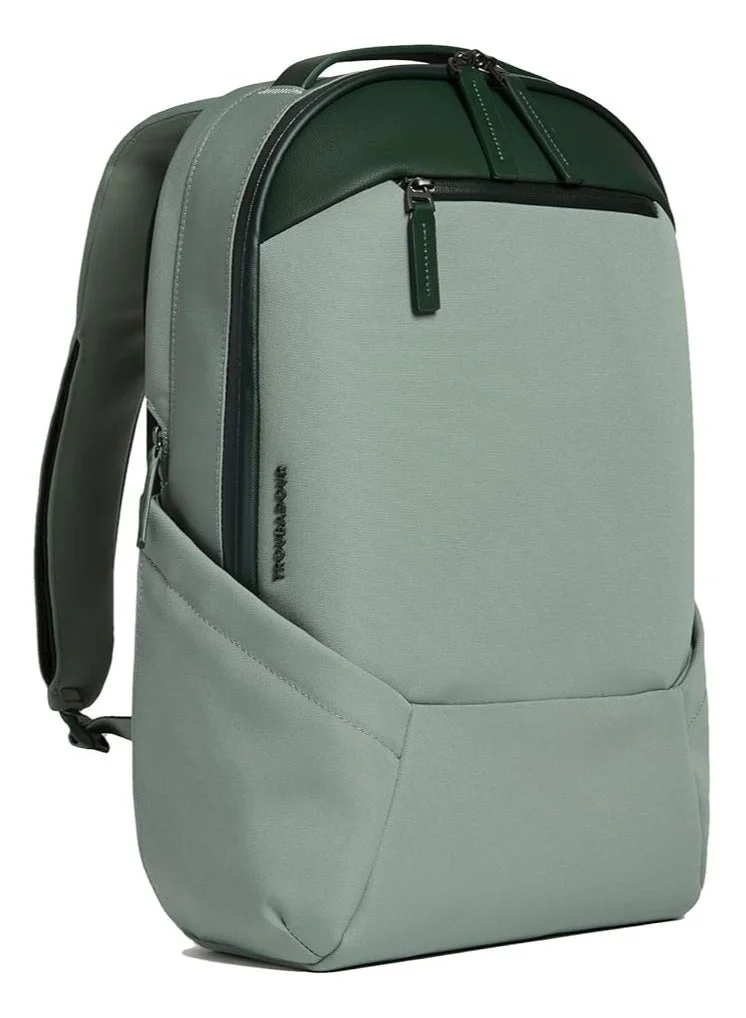 Troubadour Apex 3.0 Backpack Premium Vegan, Waterproof Material - Laptop Sleeve, Comfort Straps-Green