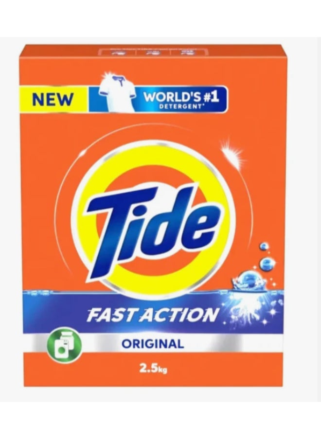 Tide Fast Action Original (Green) Washing Powder 4 x 2.5 kg