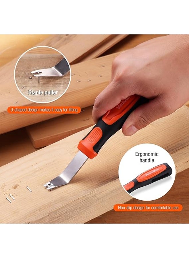 ValueMax Staple Gun 3 in 1, Heavy Duty Stapler with 3000 Staples (Type 140/28/8) & Remover, TÜV GS Tested Professional Tackers, Adjustable Force Upholstery Staple Gun for Decoration, Carpentry, DIY - Image 3
