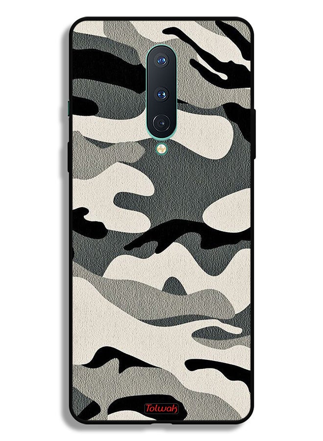 Tolwak OnePlus 8 Protective Case Cover Camouflage - Image 2