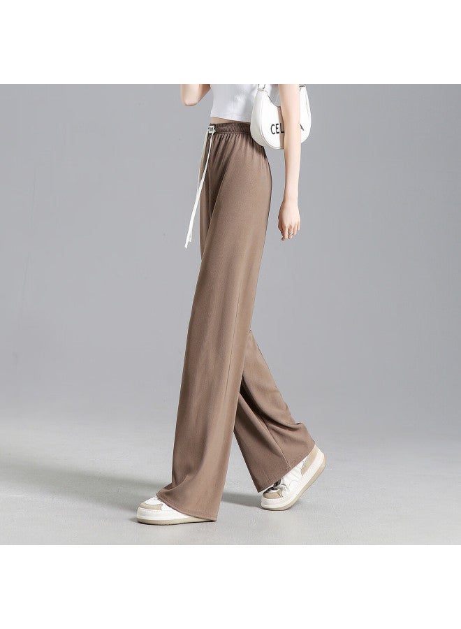 dme Demana Spring And Autumn Lightweight Elastic Waist Long Pants Women's Casual Trousers - Image 2