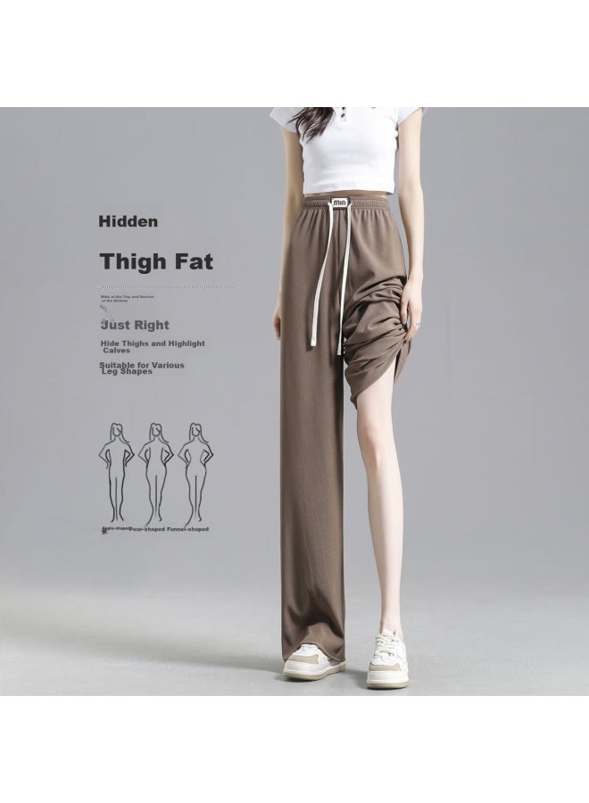 dme Demana Spring And Autumn Lightweight Elastic Waist Long Pants Women's Casual Trousers - Image 4