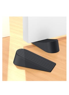 KNP Door Stopper 2 Pcs Black is a durable and practical solution to prevent doors from slamming or damaging walls.