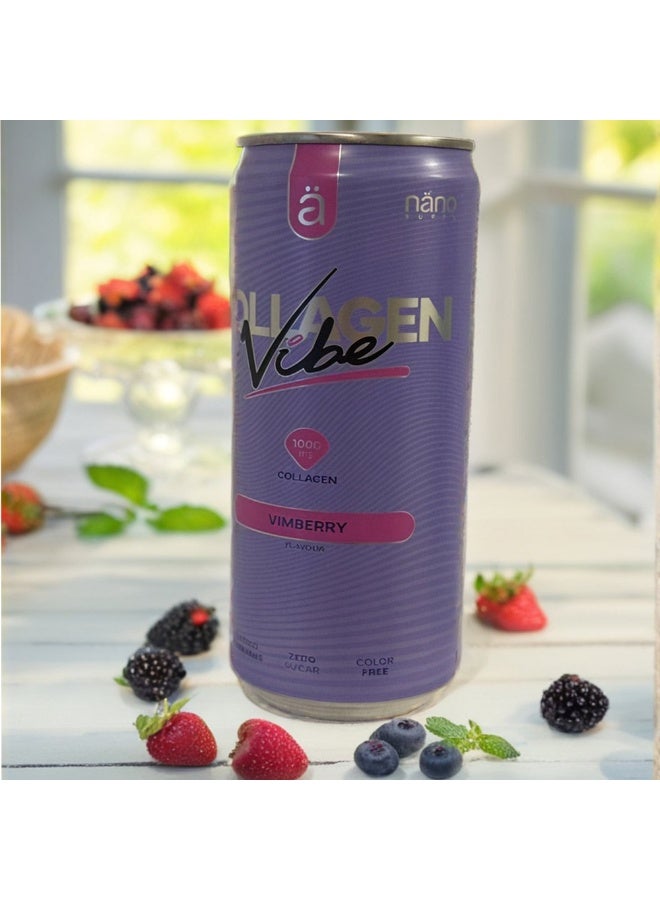 Vibe Collagen Vibe 330ml – Vimberry Flavor – Pack of 24 - Image 3
