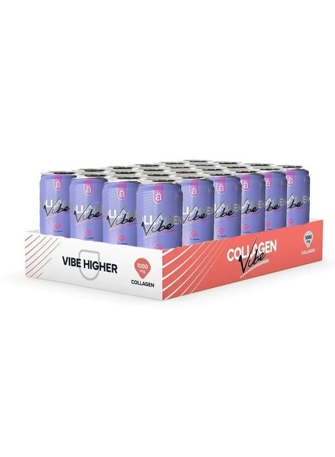 Vibe Collagen Vibe 330ml – Vimberry Flavor – Pack of 24 - Image 1