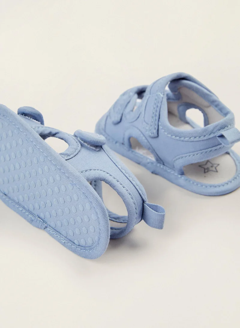 Zippy Zippy Fabric Sandals For Newborn Babies