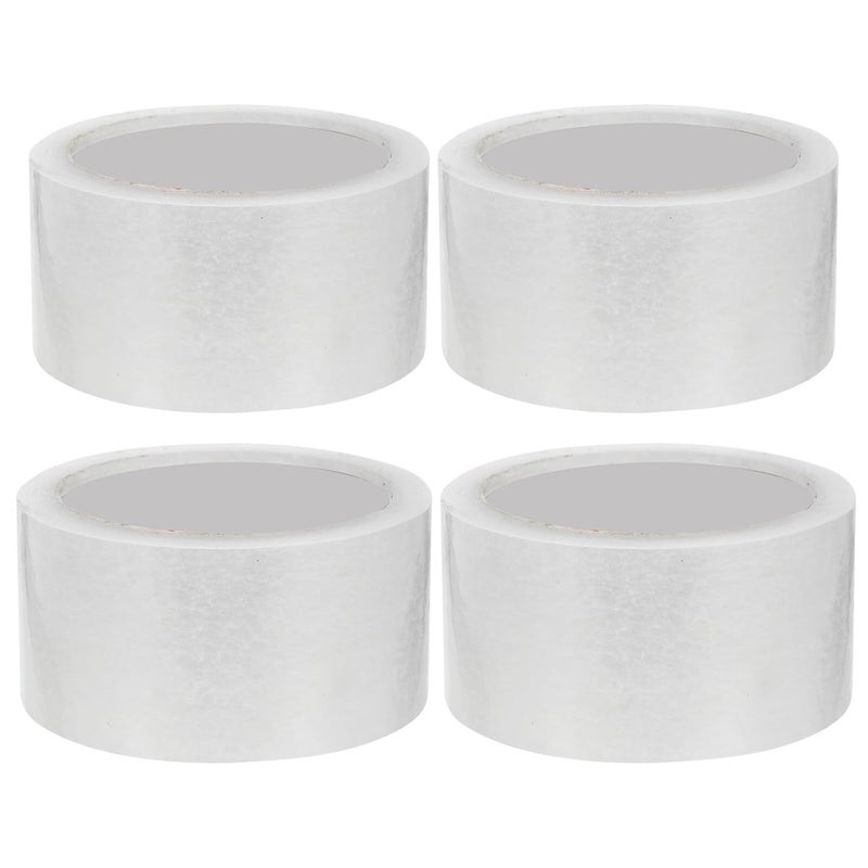 NOLITOY 4 Rolls Clear Packing Tape Heavy Duty High Viscosity for Shipping Boxes Carton Sealing - Image 1