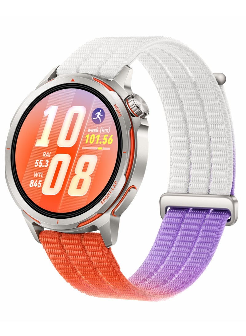 HUAWEI WATCH GT Runner 2 Smartwatch for men, Health Monitoring, Sleep Tracking, ECG, SpO2, GPS, up to 14 Days Battery Life, Bluetooth Calls, Marathon Mode, iOS & Android Compatible, Dawn Orange - Image 1