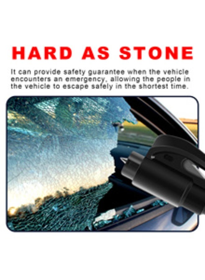Rayhong 2-in-1 emergency car supplies, multi-functional portable glass breaker with cutter - Image 3