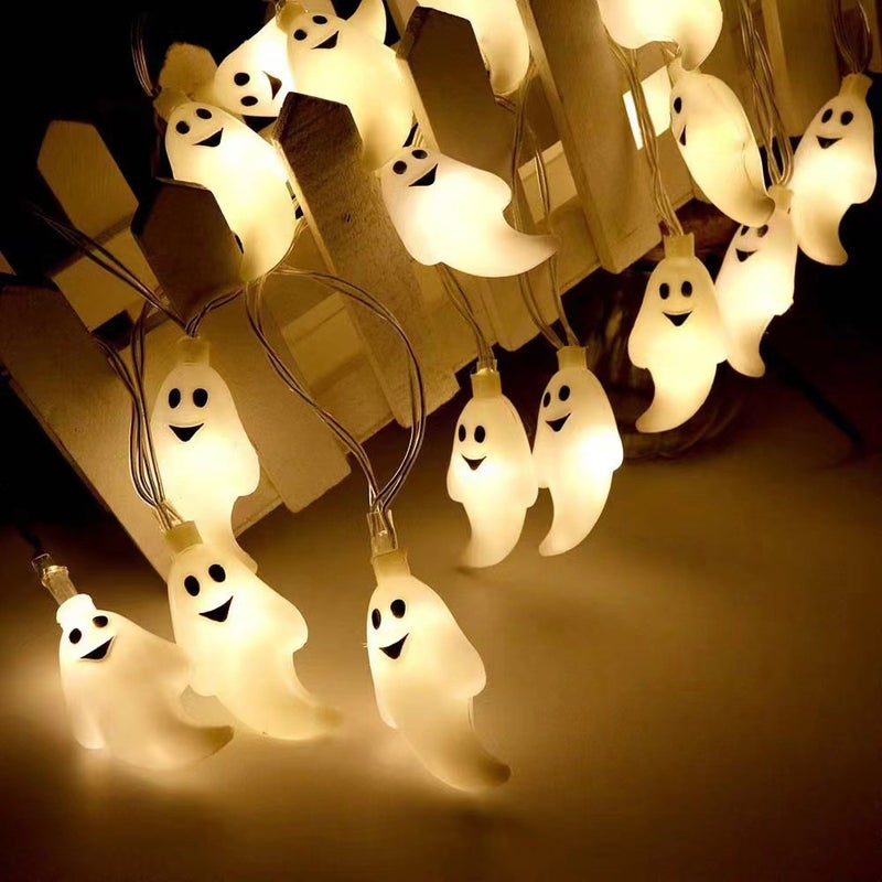 Cross-Border Led  Light String Scene Layout Mummy Pumpkin Ghost Light String Outdoor Holiday Decoration Light - Image 4
