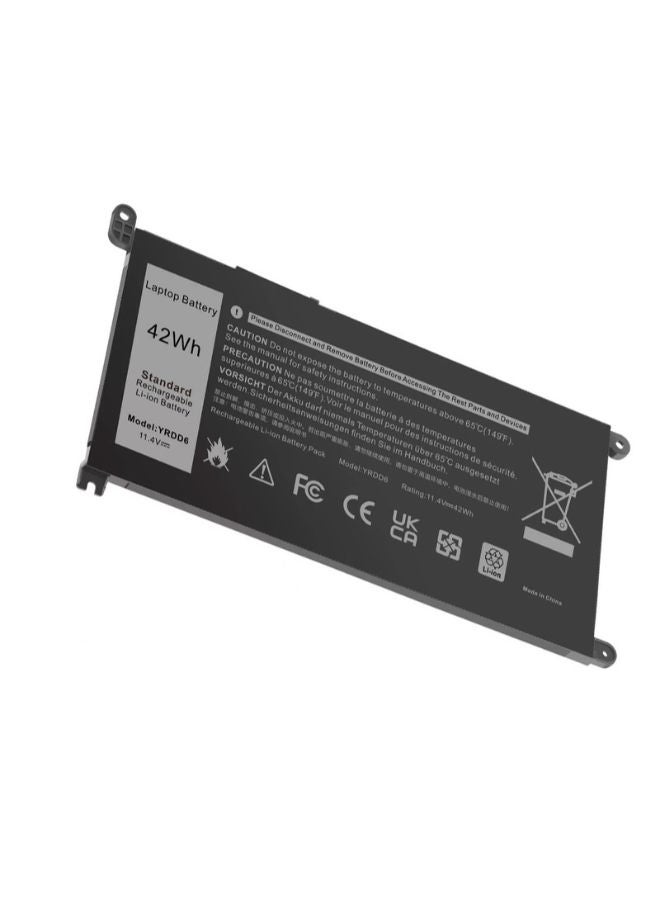 Lap-Tech Compatible Laptop Battery for Dell Inspiron 14 5482, Inspiron 15 5567, Inspiron 15 7570, Latitude 13 3390, Vostro 15 5568 – Fits Part Numbers 0WDX0R, 0CYMGM, P26T, WDXOR, T2JX4 – 42 Wh – 11.4 V – 6 Months Warranty by LAPTECH - Image 2