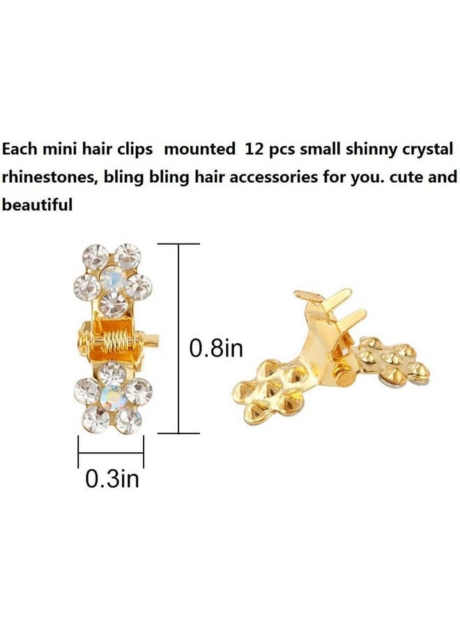 SUN Ring SUNRING Fashion Mini Pearl Hair Claws for Women Small Clips Set Hair Accessories Gold Crab Girls Headwear Wedding 12Pcs - Image 5