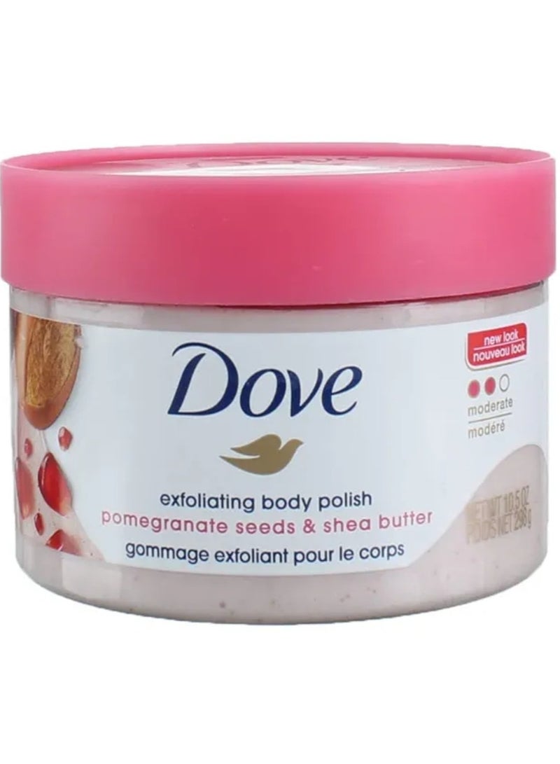 دوف مقشر الجسم دوف (بذور الرمان وزبدة الشيا) 298 جرام - Image 1