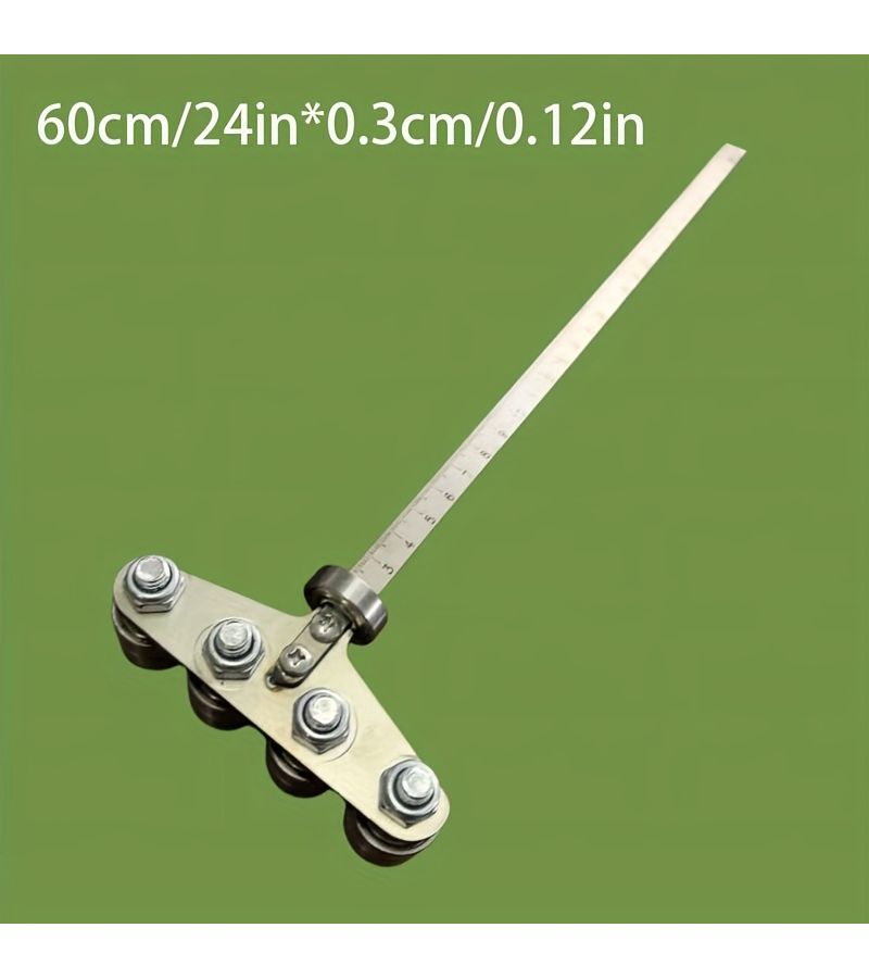 Double Bearing 24 Inch Adjustable Ruler Precision Measurement for Woodworking Projects - Image 2