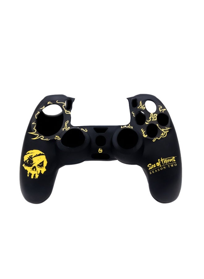 Sony DualShock Wireless Controller For PlayStation 4 Bundle with PS4 Silicone Anti-Slip Shockproof Skin Soft Rubber Grip Case for Better Control Anti-Scratch Durable Protection Sleeve for PlayStation 4 Wireless with Yellow case Cover - Image 5