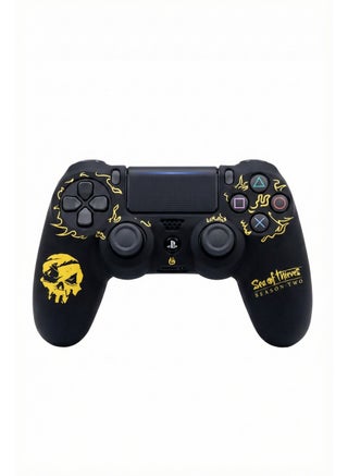 DualShock Wireless Controller For PlayStation 4 Bundle with PS4 Silicone Anti-Slip Shockproof Skin Soft Rubber Grip Case for Better Control Anti-Scratch Durable Protection Sleeve for PlayStation 4 Wireless with Yellow case Cover - view 3