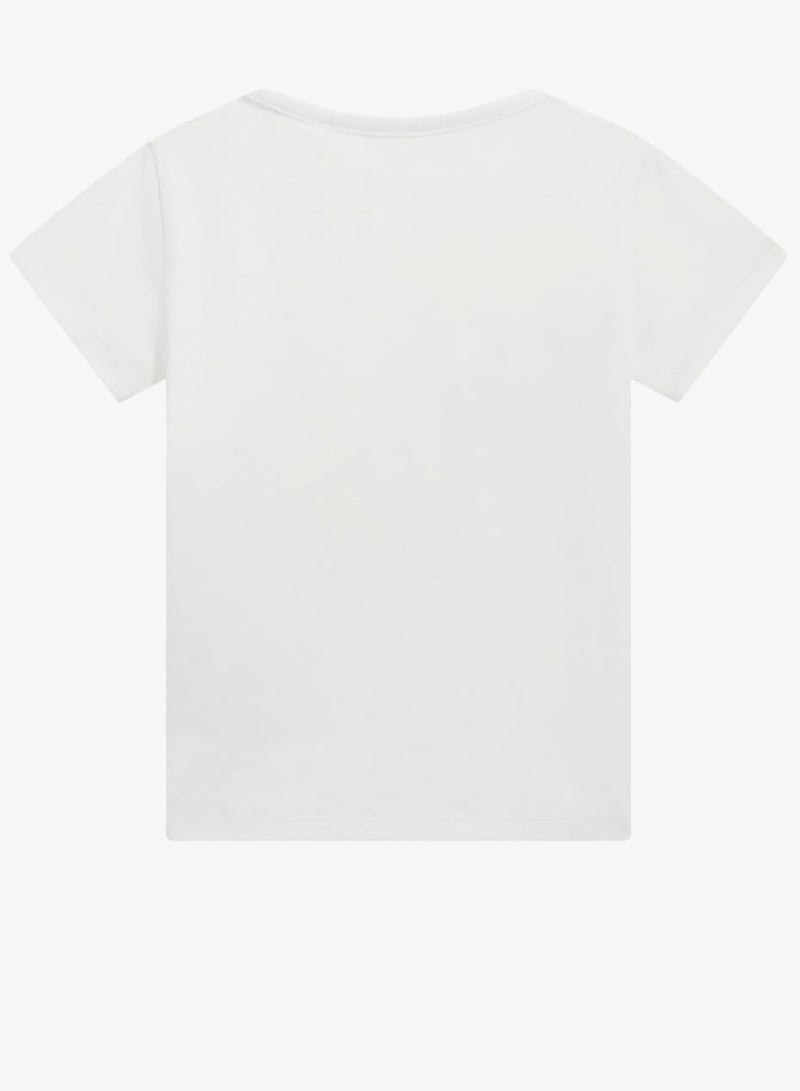 GUESS Kids Graphic Crew neck T-Shirt - Image 2
