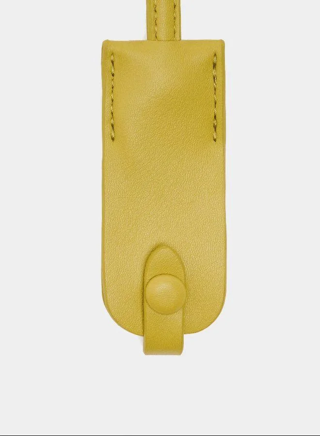 PARFOIS Brown Plain tote bag with pendant for Women | Best Price UAE