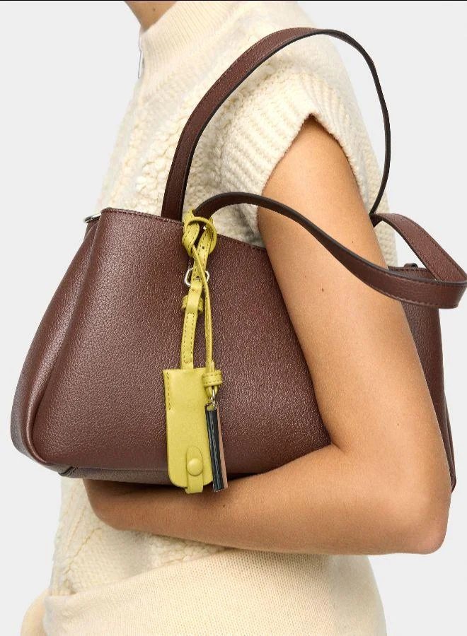 بارفوا حقيبة بسيطة مع قلادة