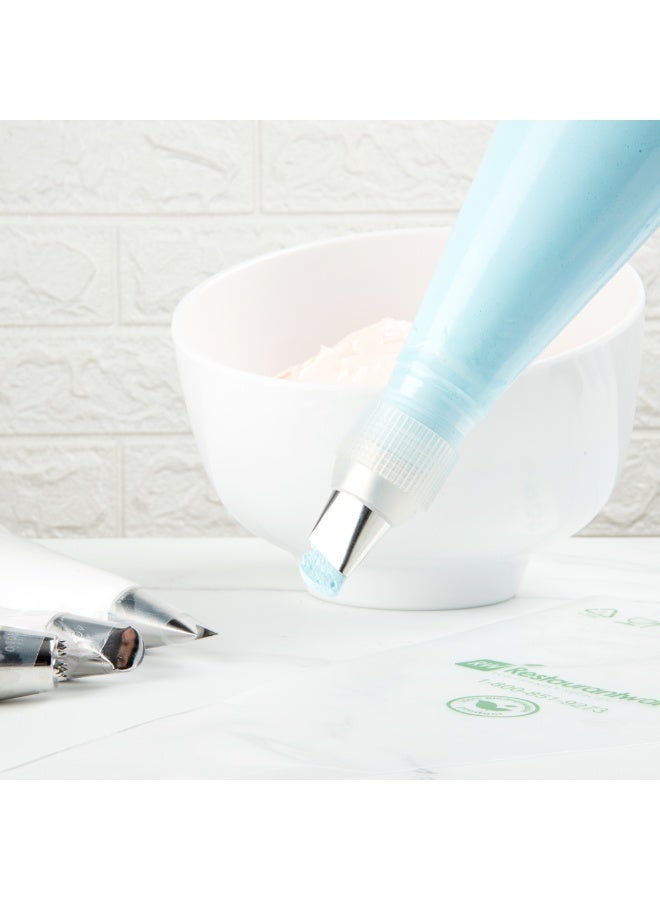 Restaurantware Pastry Tek Petal Tip, 1 Reusable Decorating Cake Tip - #127, Dent-Resistant, Stainless Steel Rose Frosting Tip, Dishwasher-Safe, Decorate Cupcakes, Cakes, or Cookies - Image 3