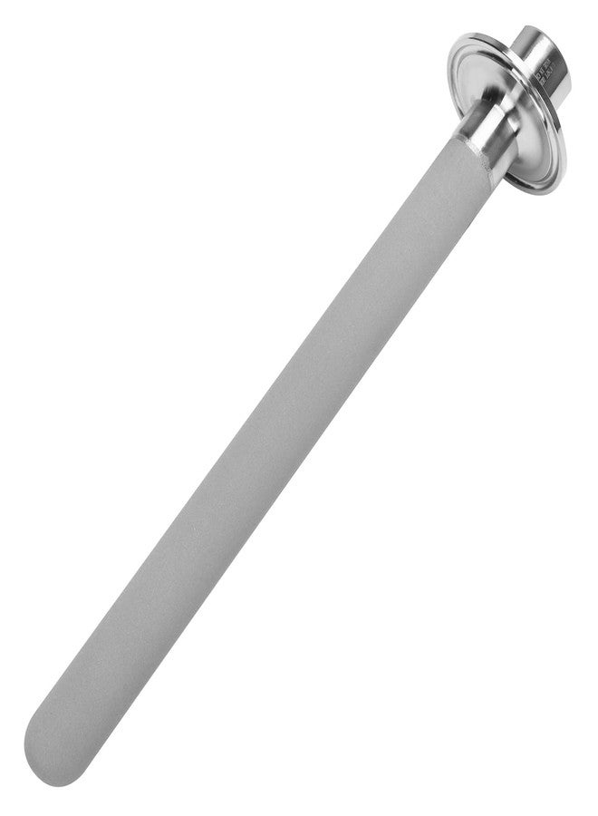 DERNORD 1.5" Tri-Clamp Diffusion Stone, 2 Micron Aeration Stone, Carbonation Stone with 1/4" NPT CO2 inlet (8" Length, 1/4" Female NPT) - Image 1