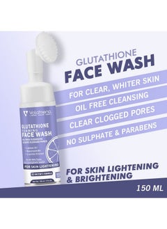 VOLAMENA WITH DEVICE Volamena Glutathione Foaming Face Wash | For Skin Brightening & Glow | Face Wash For Men & Women 150 ml  - Image 3