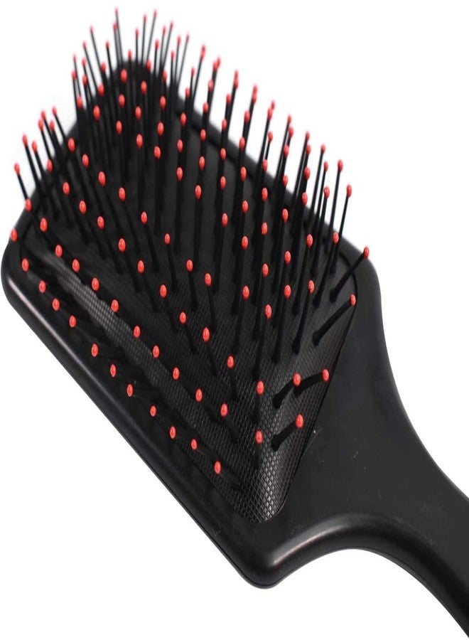 E-DUNIA Professional Smart Look Big Hair Paddle Rectangular Cushion Brush(2) & Blow Drying Roller Hair Brush(1) [ Pack Of 3 ] - Image 2