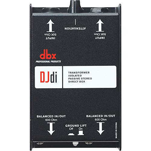 dbx DJDI Passive 2-Channel Direct Box with Line Mixer - Image 2