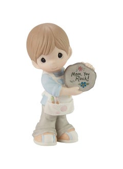 Precious Moments Precious Moments Mom, You Rock! Boy Figurine, Brunette 