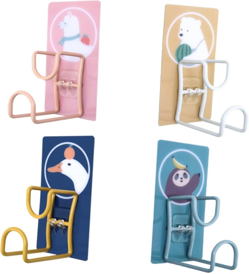 Adhesive Wall Shelf â€“ Stainless Steel Paper Towel Holder for Kitchen and Bathroom â€“ No Drilling Installation, Space Saving Organizer