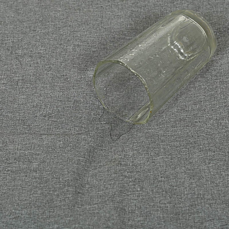 Kuber Industries Khaki Design PVC Double Mattress Protector - Grey - Image 2