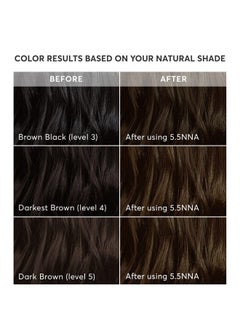 Madison Reed Radiant Hair Color Kit, Medium Neutral Brown for 100% Gray Coverage of Resistant Gray Hair, Ammonia-Free, 5.5NNA Dosolo Brown, Permanent Hair Dye, Pack of 1  - Image 5