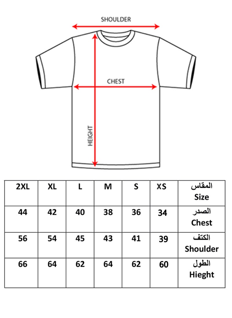 Generic - Fashion World Cotton T-shirt Printed with High-quality Smiley face - Image 1