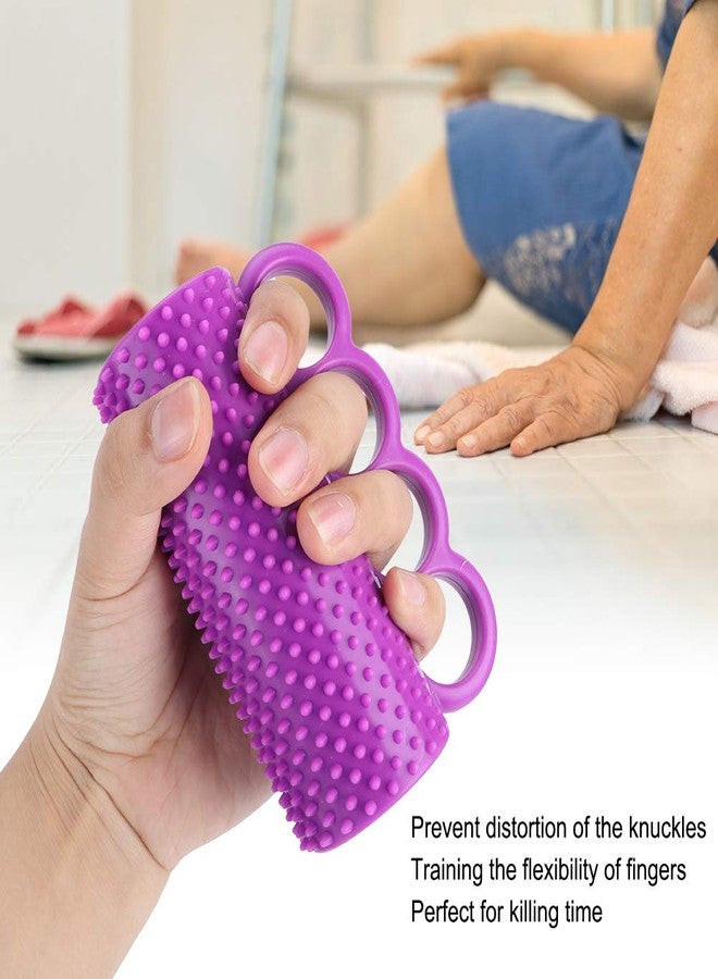 Uxsiya Rehabilitation Trainer Comfortable Hand Grip Strengthener Stress Relief Ball for Weakness of Fingers and Wrist for Finger Exerciser - Image 2