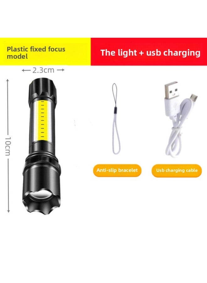 Special Forces Flashlight LED Strong Light Super Bright High Power Remote Rechargeable Mini Pocket Portable Small Outdoor Light 