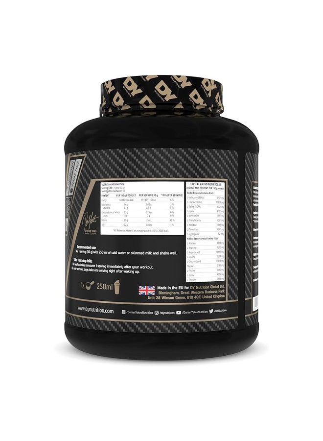 dy nutrtion Dy .Nutrition- Shadwhey Isolate, Whey Protein Isolate- Vanilla and Caramel, 66Serv, 2000G - Image 2