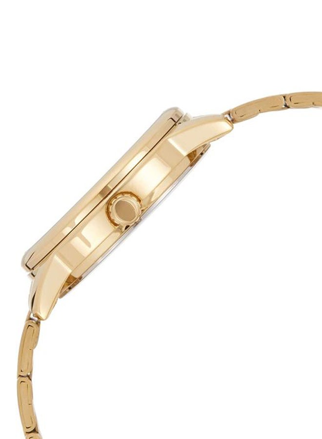 كاسيو ساعة مقاومة للماء بعقارب وسوار من الستانلس ستيل طراز MTP-V002G-1B - مقاس 40 مم - لون ذهبي رجال - Image 3