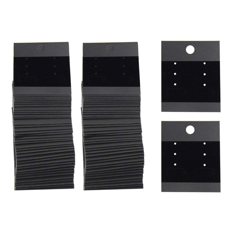 DIY Crafts Design No 3 Pack of 100 Cards Black Velvet Plastic Display Design No 3 Pack of 100 Cards - Image 1