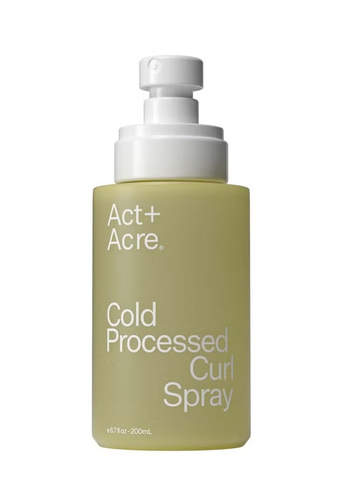 Act+Acre Cold Processed Curl Spray 200ml - Image 1