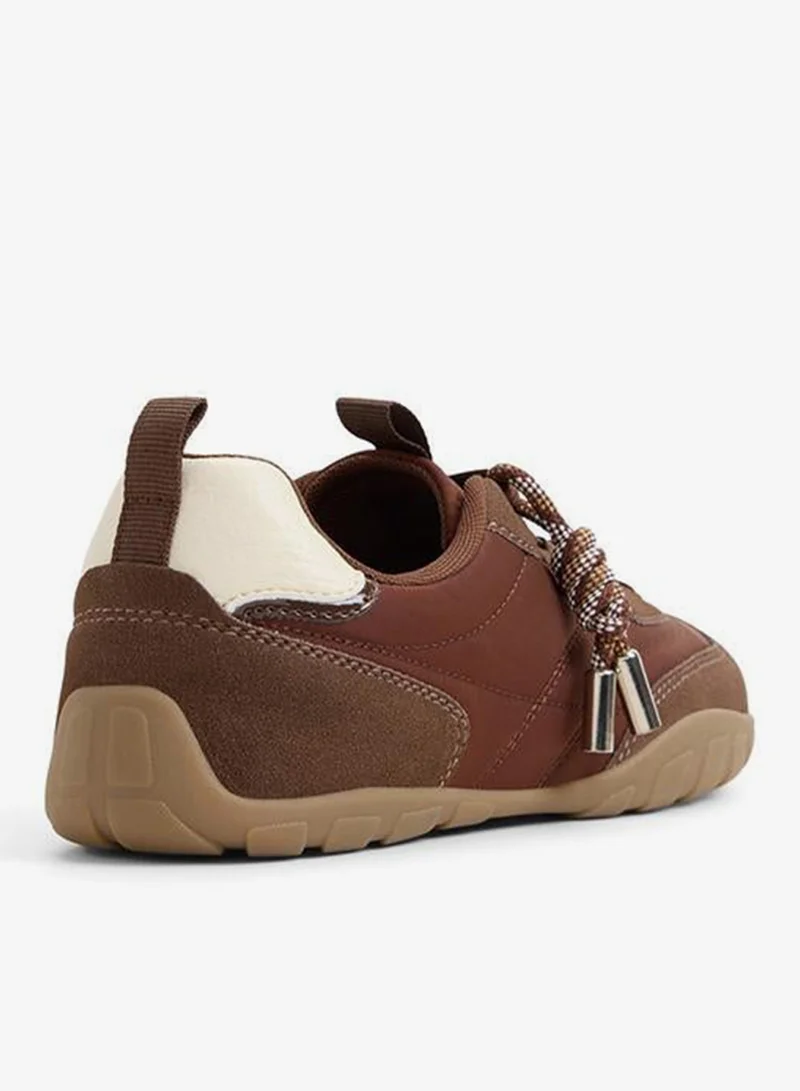 Call it Spring  Soley Ladies Brown Low Top Sneaker for Women | Best Price UAE