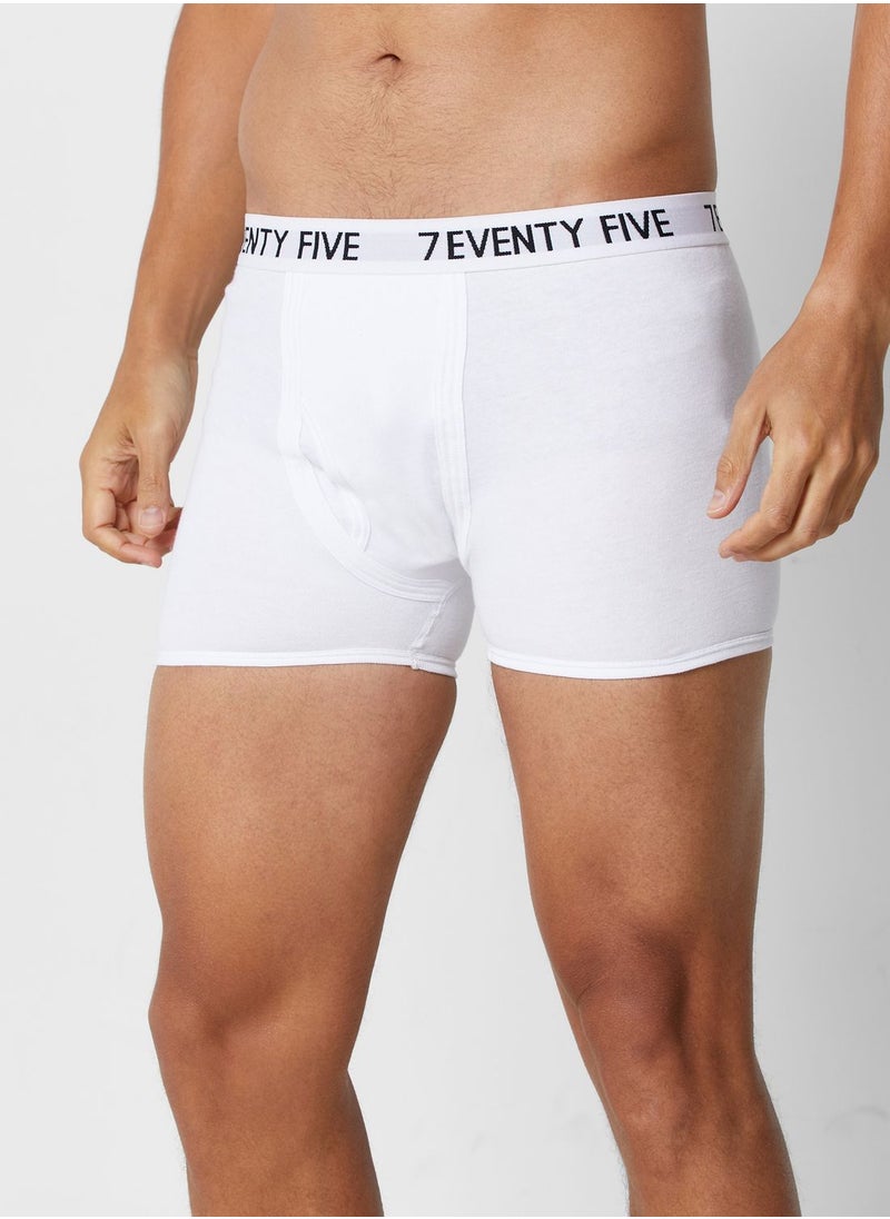 Seventy Five Basics - 5 Pack  Waist Band Trunks with Antibacterial Finis - Image 1