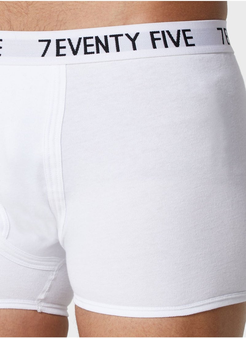 Seventy Five Basics - 5 Pack  Waist Band Trunks with Antibacterial Finis - Image 1