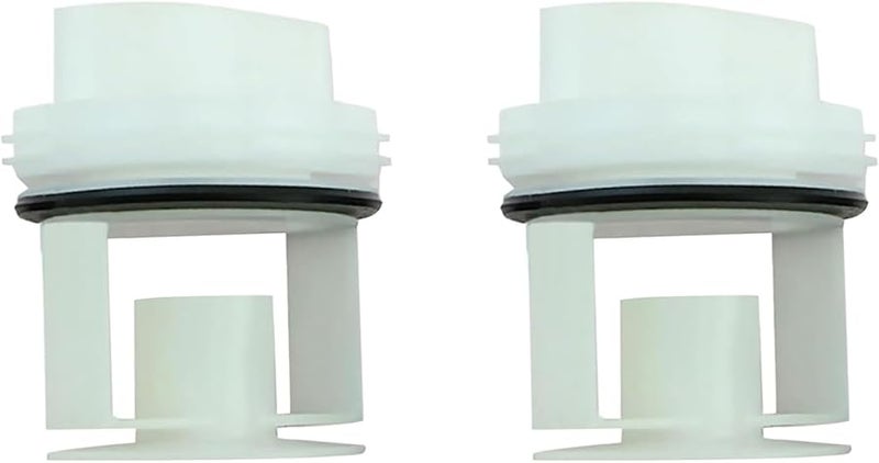 2 قطعة غطاء سدادة تصريف مضخة غسالة أبيض بديل لسييمنز بوش WM1095 1065 WD7205 - Image 2