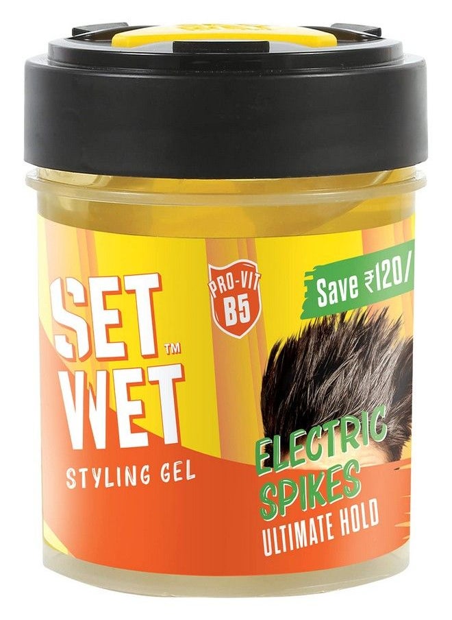 SET WET Set Wet Styling Hair Gel for Men - Sport Extreme, 250ml | Extreme Hold, High Shine |For Short to Medium Hair| No Alcohol, No Sulphate  - Image 1