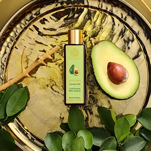 RYLLZ ESSENTIALS Avocado Carrier Oil | For Hair Growth, Moisturizing Skin & Face Massage | 100% Pure & Natural | Cold Pressed & Extra Virgin Oil | 100ml - Image 2
