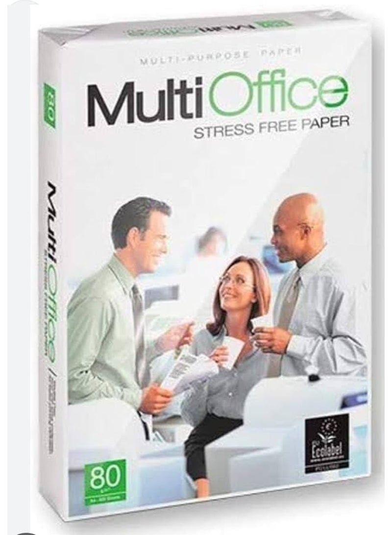 Multi Office A4 Size Copy Paper - Pack Of 500 Sheets