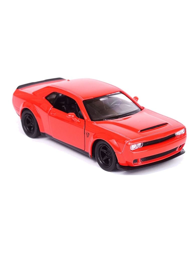 City Car Styling Dodge Challenger 1:36 Alloy Diecast Car Model - Image 2