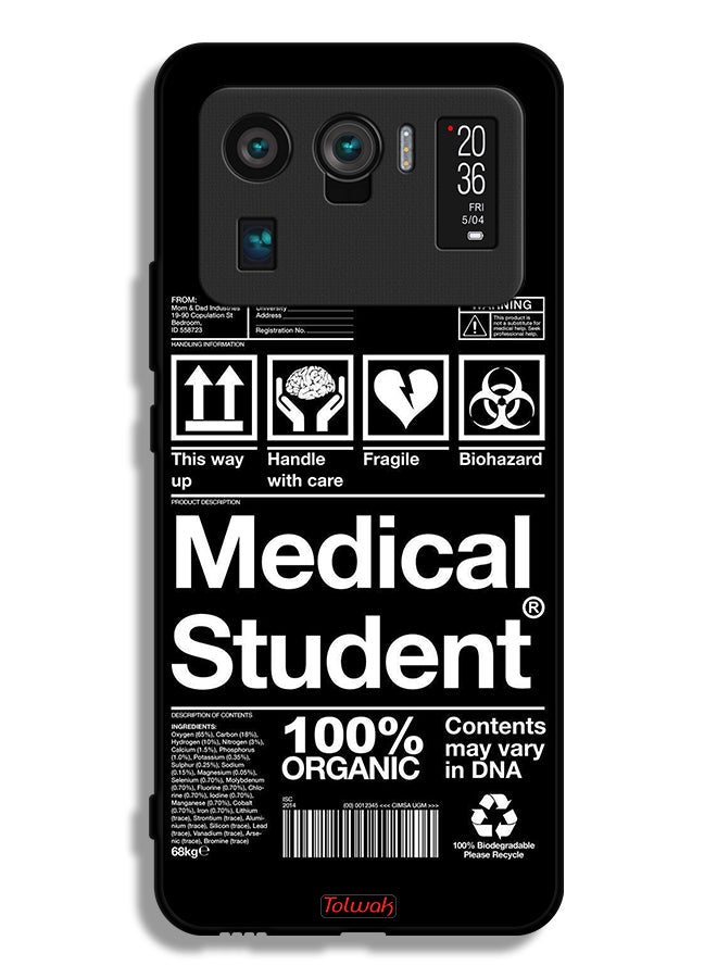Tolwak Xiaomi Mi 11 Ultra Protective Case Cover Medical Student Sticker - Image 2