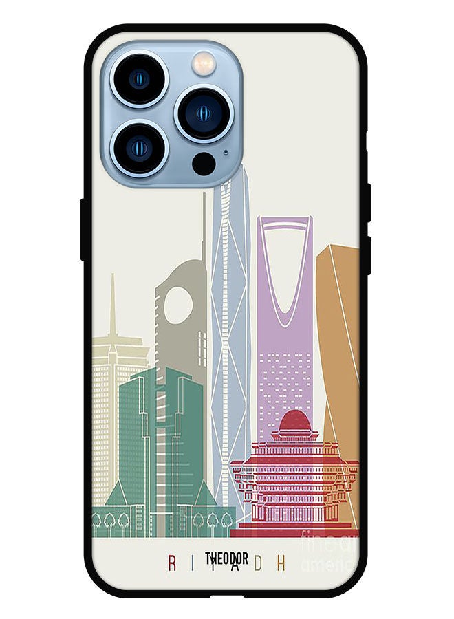 Theodor Protective Case Cover For iPhone 13 Pro Max Riyadh Skyline - Image 1