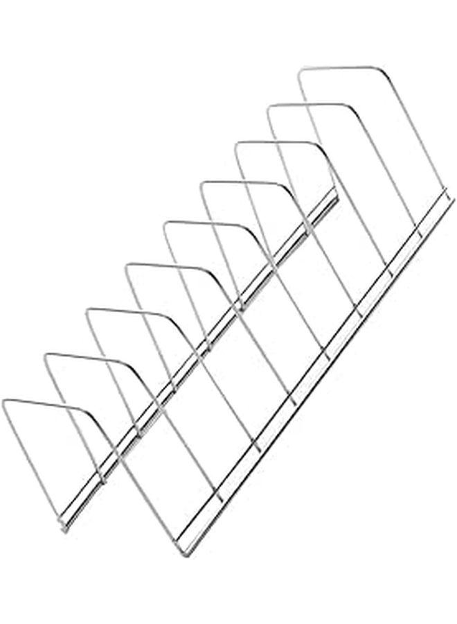 Stainless Steel Dish Drying Rack For Kitchen Counter Space Saving - Image 1